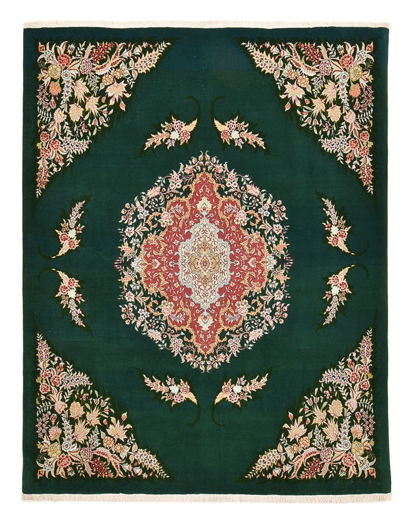 Tapete Persa - Tabriz - Royal - 250 x 200 cm - verde