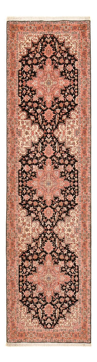 Corredor Tapete Persa - Tabriz - Royal - 352 x 91 cm - azul escuro – product image