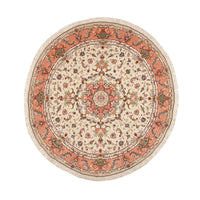 Tapete Persa - Tabriz - Premium ronda  - 200 x 200 cm - creme – product image