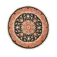 Tapete Persa - Tabriz - Premium ronda  - 200 x 200 cm - multicolorido – product image
