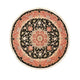 Tapete Persa - Tabriz - Premium ronda  - 200 x 200 cm - multicolorido