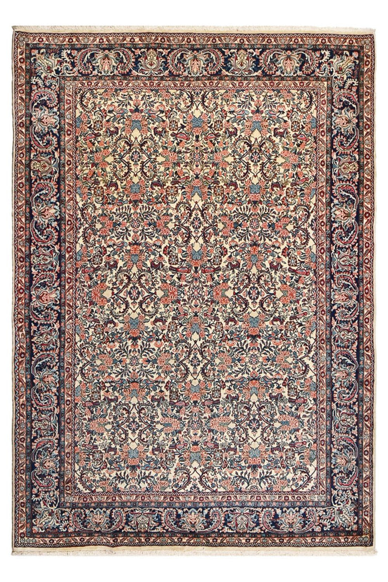 Tapete Persa - Bijar - 288 x 203 cm - ferrugem