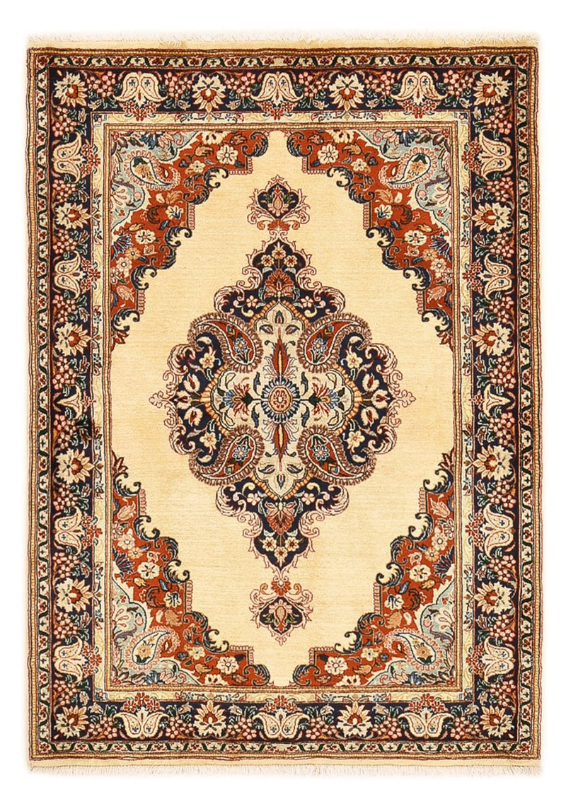 Tapete persa - Keshan - 151 x 108 cm - multicolorido