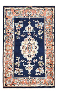 Tapete persa - Keshan - 132 x 85 cm - azul – product image