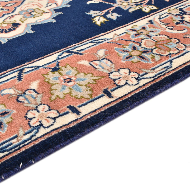 Tapete persa - Keshan - 132 x 85 cm - azul