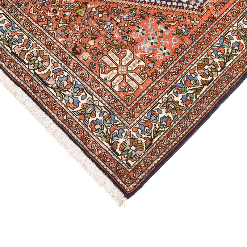 Corredor Tapete Gabbeh - Kashkuli Persa - 202 x 150 cm - azul escuro