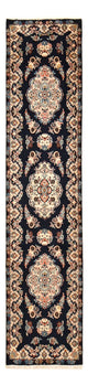 Corredor Tapete Persa - Clássico - 295 x 68 cm - azul escuro