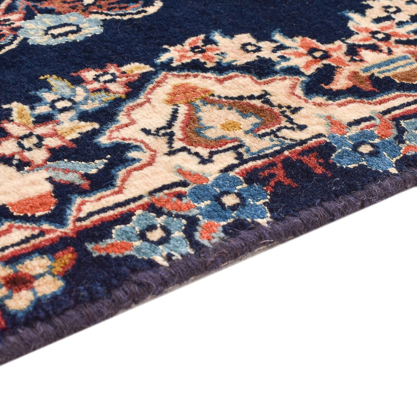 Corredor Tapete Persa - Clássico - 295 x 68 cm - azul escuro