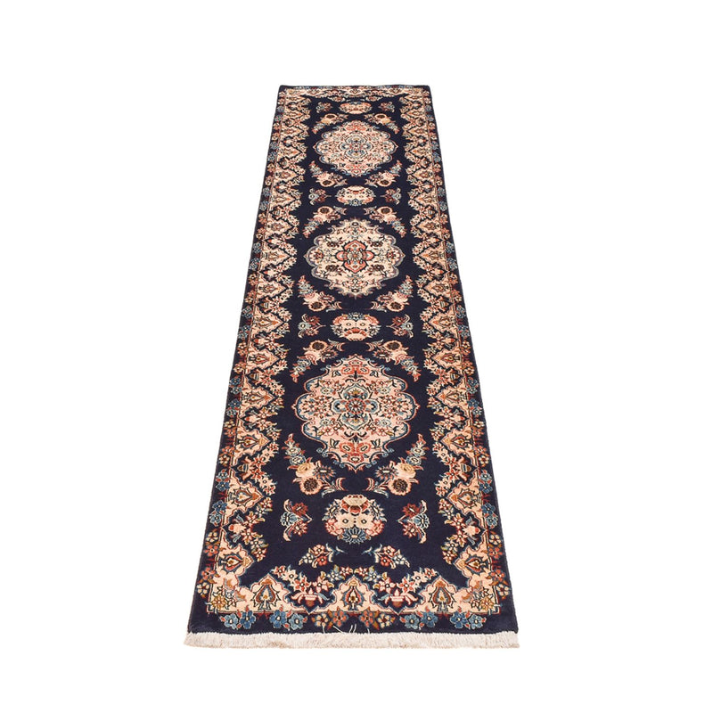 Corredor Tapete Persa - Clássico - 295 x 68 cm - azul escuro