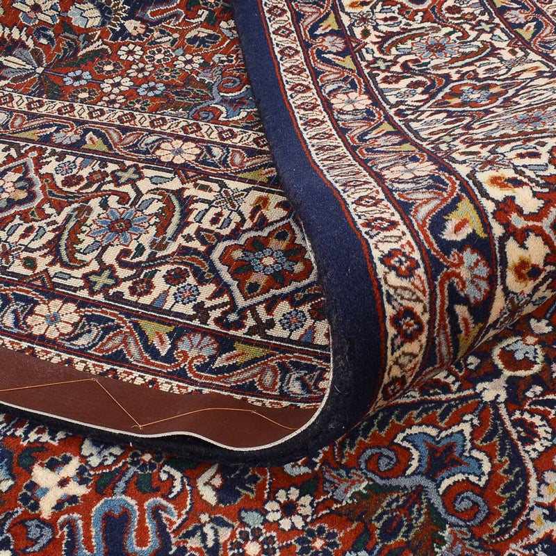Tapete Persa - Bijar - 303 x 202 cm - vermelho claro