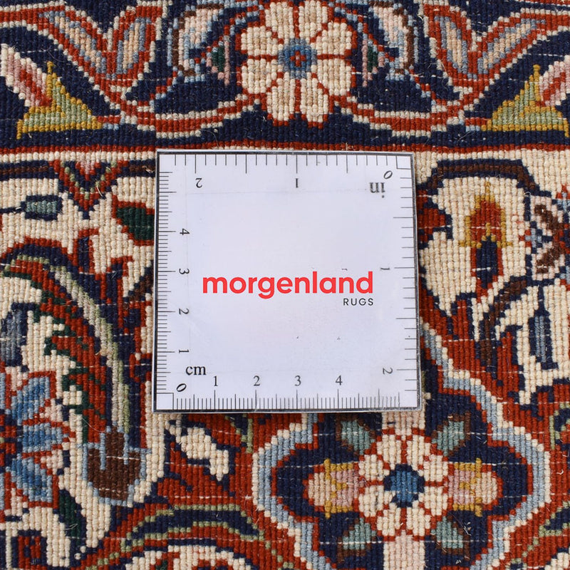Tapete Persa - Bijar - 303 x 202 cm - vermelho claro