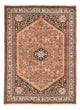Tapete Gabbeh - Kashkuli Persa - 210 x 151 cm - vermelho claro