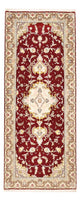 Corredor Tapete Persa - Tabriz - Royal - 198 x 80 cm - vermelho
