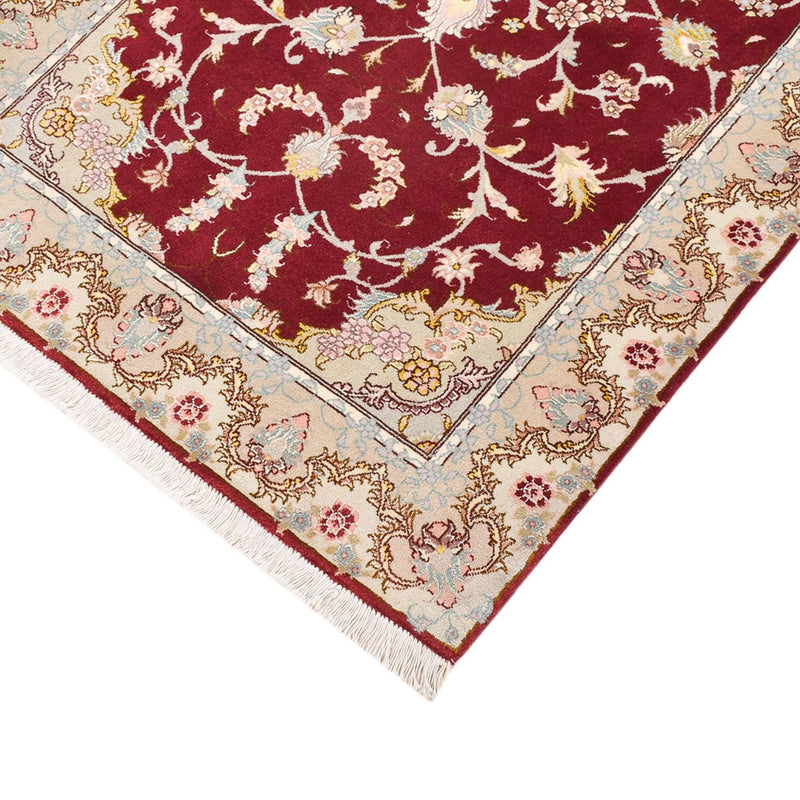 Corredor Tapete Persa - Tabriz - Royal - 198 x 80 cm - vermelho