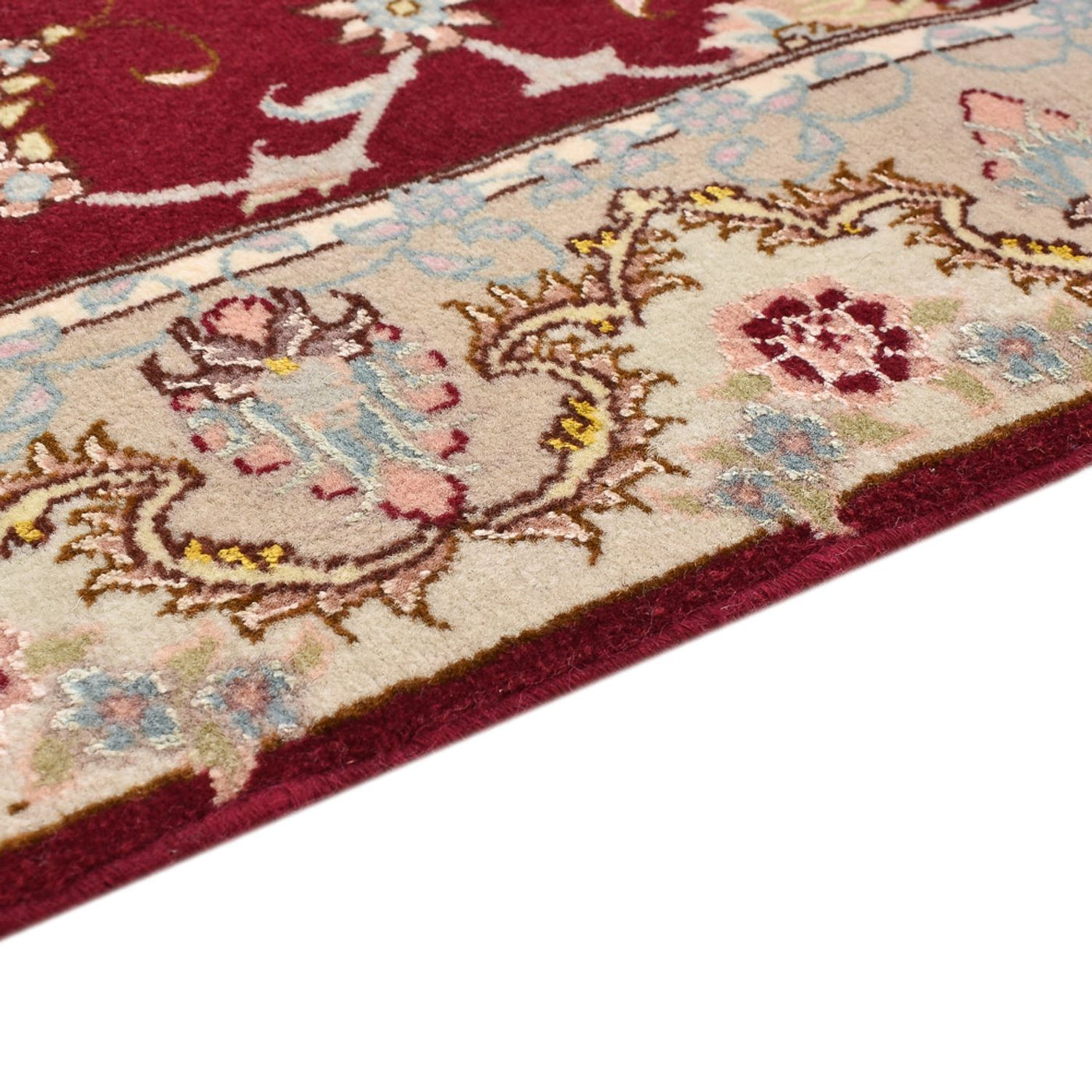 Corredor Tapete Persa - Tabriz - Royal - 198 x 80 cm - vermelho
