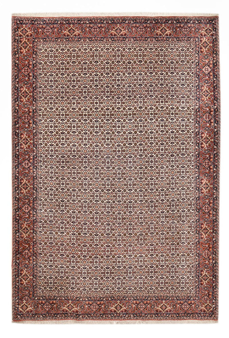 Tapete Persa - Bijar - 300 x 203 cm - ferrugem