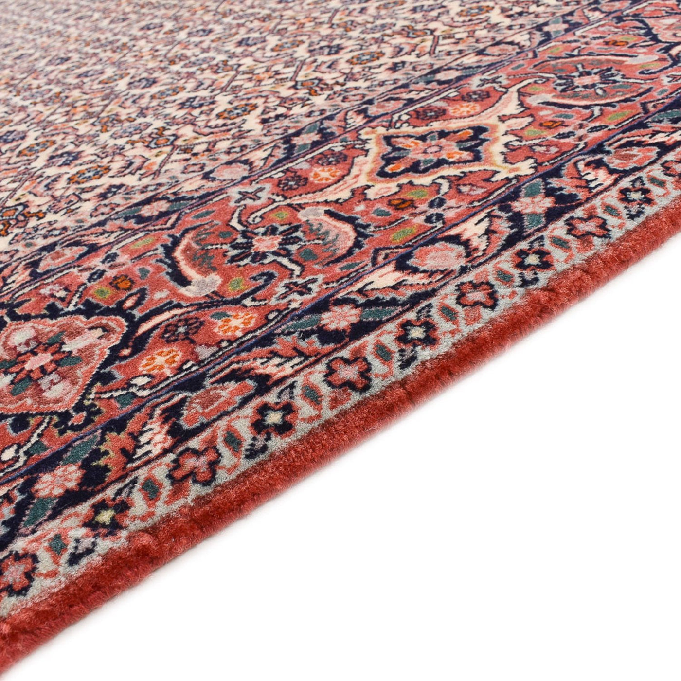Tapete Persa - Bijar - 300 x 203 cm - ferrugem