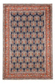 Tapete Persa - Bijar - 303 x 199 cm - azul escuro