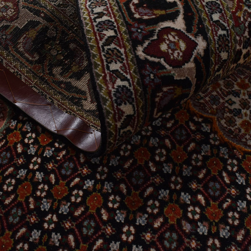 Tapete Persa - Tabriz - Royal - 210 x 154 cm - castanho escuro