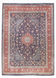 Tapete Persa - Clássico - 414 x 302 cm - azul escuro