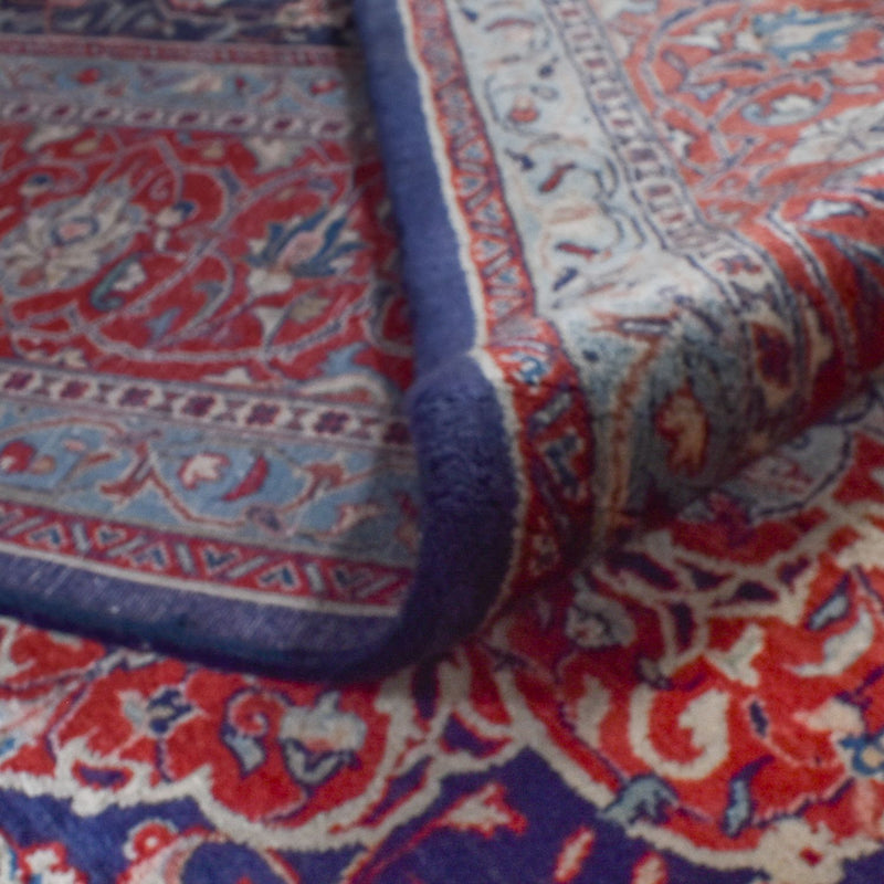 Tapete Persa - Clássico - 414 x 302 cm - azul escuro