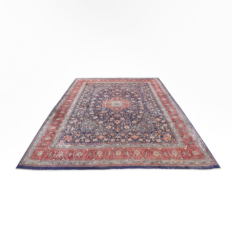 Tapete Persa - Clássico - 414 x 302 cm - azul escuro