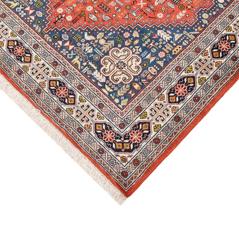 Tapete Gabbeh - Kashkuli Persa - 206 x 137 cm - multicolorido