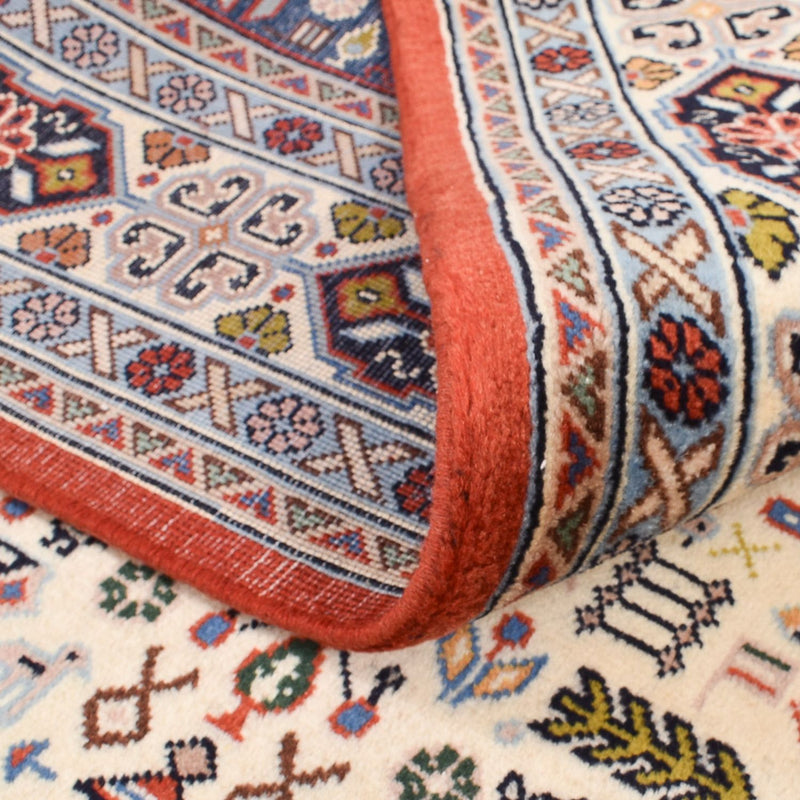 Tapete Gabbeh - Kashkuli Persa - 206 x 137 cm - multicolorido