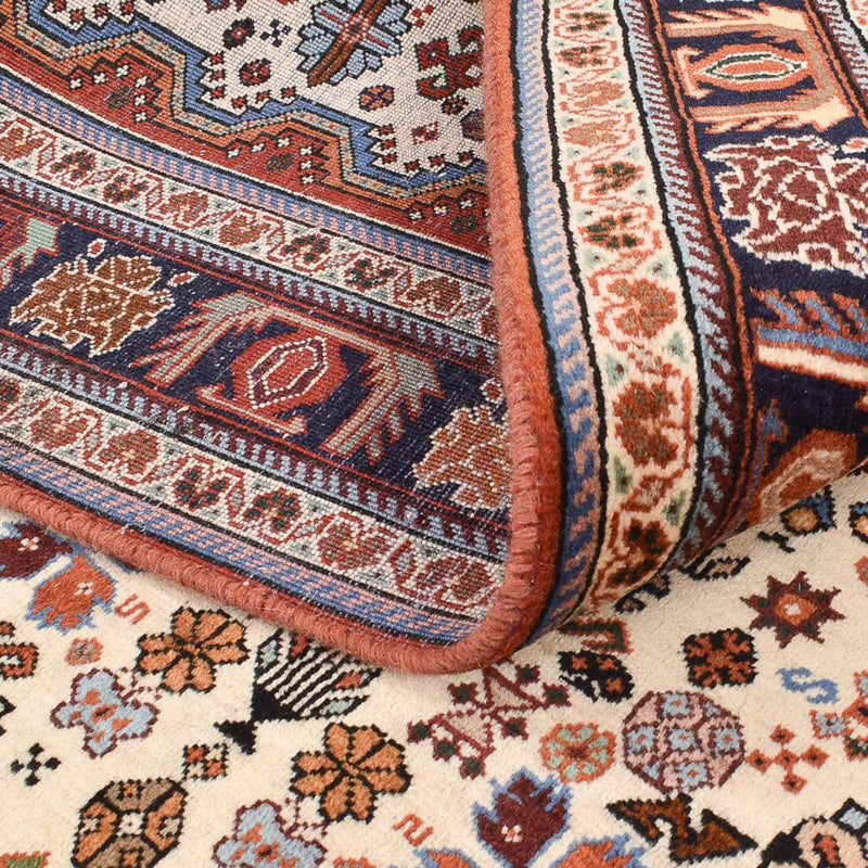 Tapete Gabbeh - Kashkuli Persa - 211 x 153 cm - multicolorido