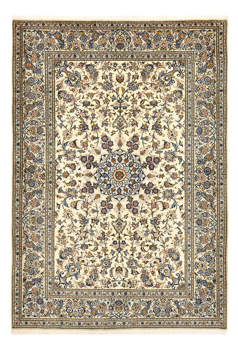 Tapete persa - Keshan - 235 x 163 cm - areia