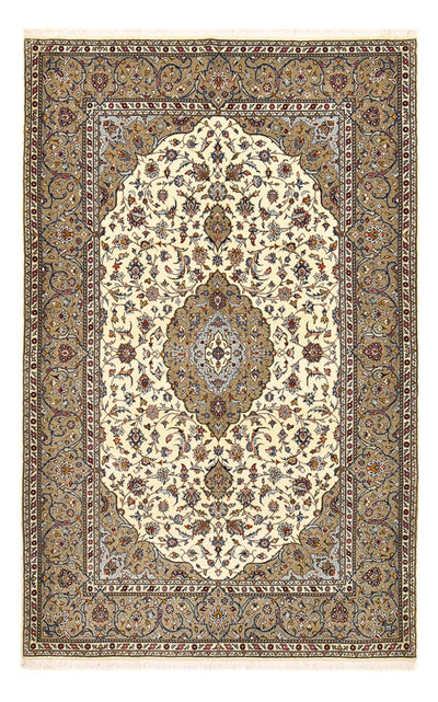 Kashan Tapete 142x225cm - Tapete persa - areia