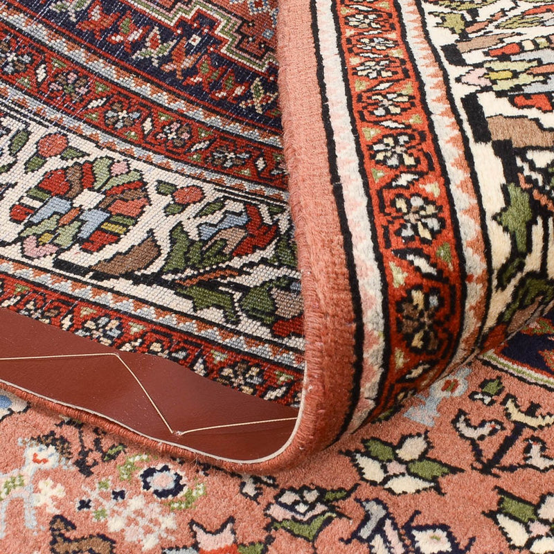 Tapete Gabbeh - Kashkuli Persa - 205 x 153 cm - vermelho claro