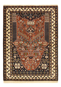 Tapete Gabbeh - Kashkuli Persa - 154 x 111 cm - multicolorido – product image