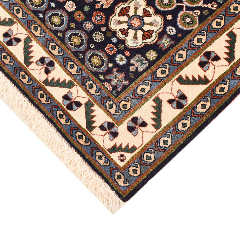 Tapete Gabbeh - Kashkuli Persa - 154 x 111 cm - multicolorido