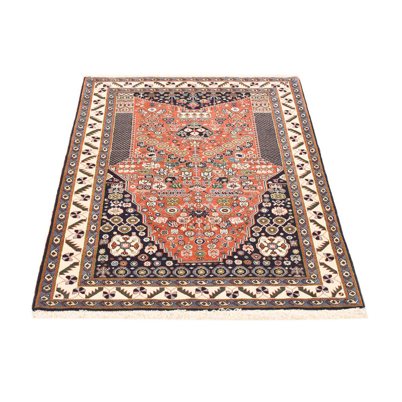 Tapete Gabbeh - Kashkuli Persa - 154 x 111 cm - multicolorido