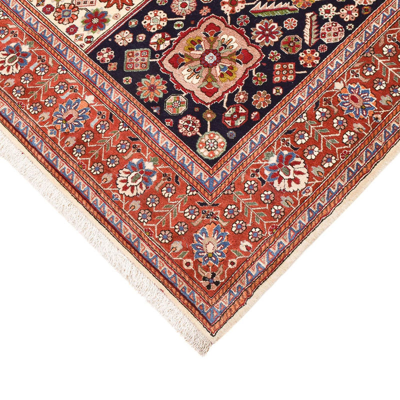 Tapete Gabbeh - Kashkuli Persa - 218 x 150 cm - vermelho claro