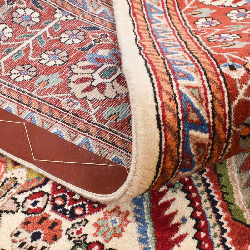 Tapete Gabbeh - Kashkuli Persa - 218 x 150 cm - vermelho claro