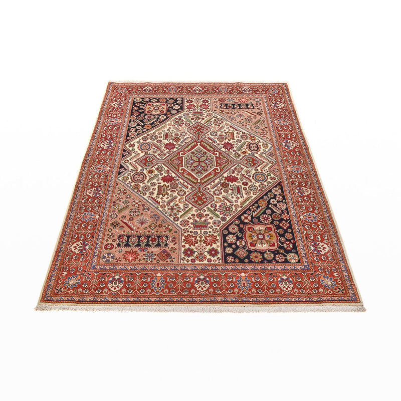 Tapete Gabbeh - Kashkuli Persa - 218 x 150 cm - vermelho claro