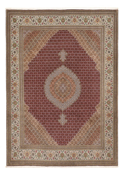 Tabriz - 50 Raj Tapete 250x351cm - Tapete persa - bordeaux vermelho