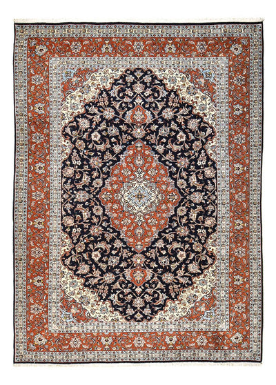 Sarouk Tapete 246x343cm - Tapete persa - azul escuro