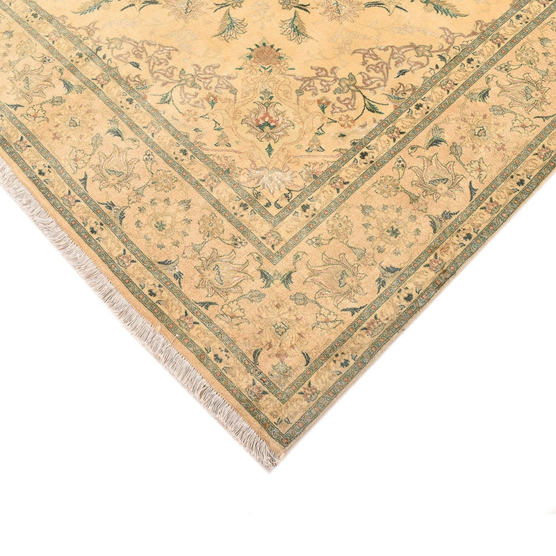 Tapete Persa - Tabriz - Royal praça  - 200 x 190 cm - amarelo