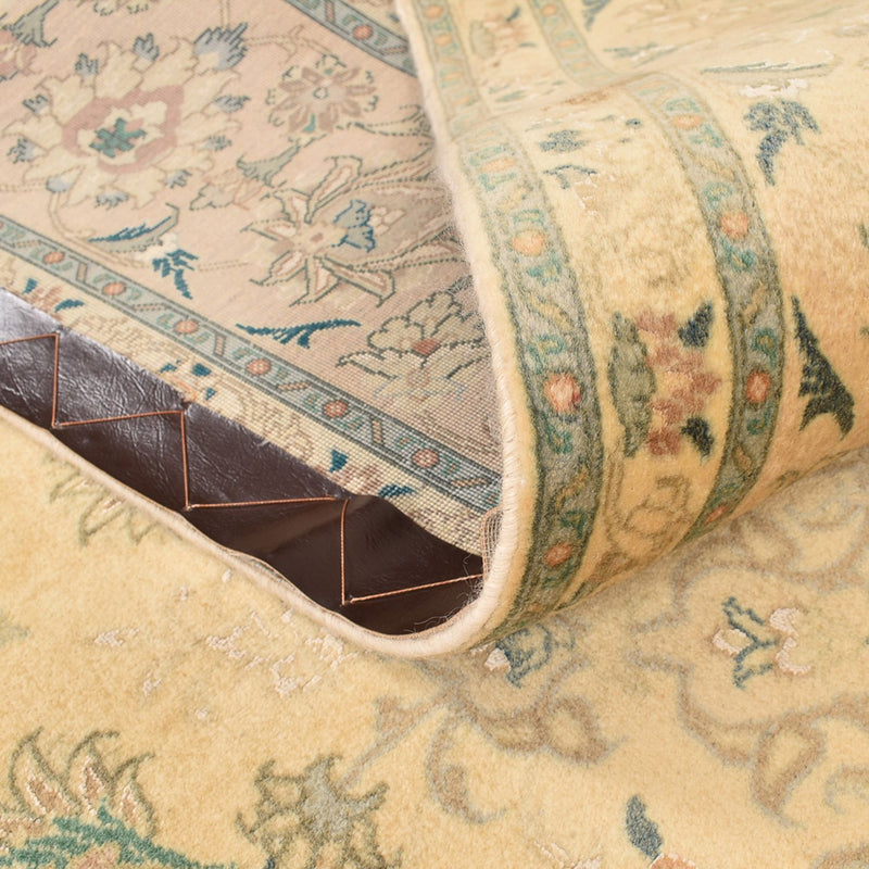 Tapete Persa - Tabriz - Royal praça  - 200 x 190 cm - amarelo