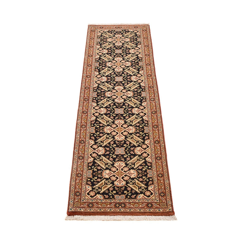 Corredor Tapete Persa - Ghom - Royal - 209 x 50 cm - bege escuro