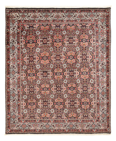 Bidjar Tapete 204x247cm - Tapete persa - vermelho escuro