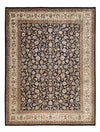 Mashhad Tapete 300x388cm - Tapete persa - Rectangular / Azul escuro / 300 x 388 cm Rectangular