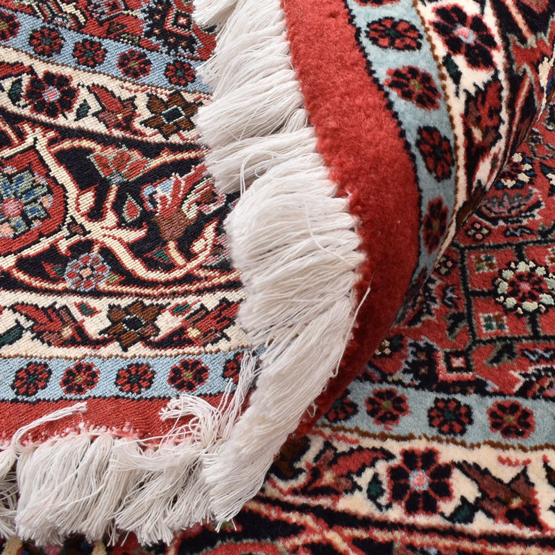 Bidjar - Zanjan Tapete 150x150cm - Tapete persa - vermelho escuro