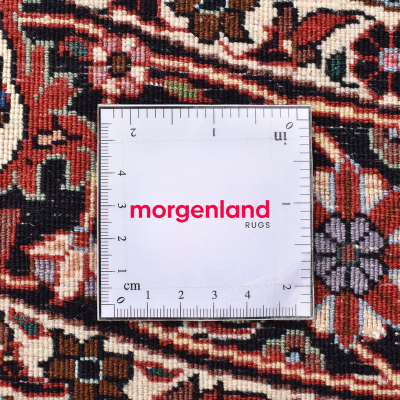 Bidjar - Zanjan Tapete 150x150cm - Tapete persa - vermelho escuro