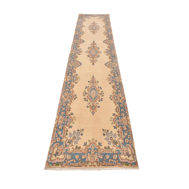 Corredor Tapete Persa - Royal - 408 x 75 cm - bege