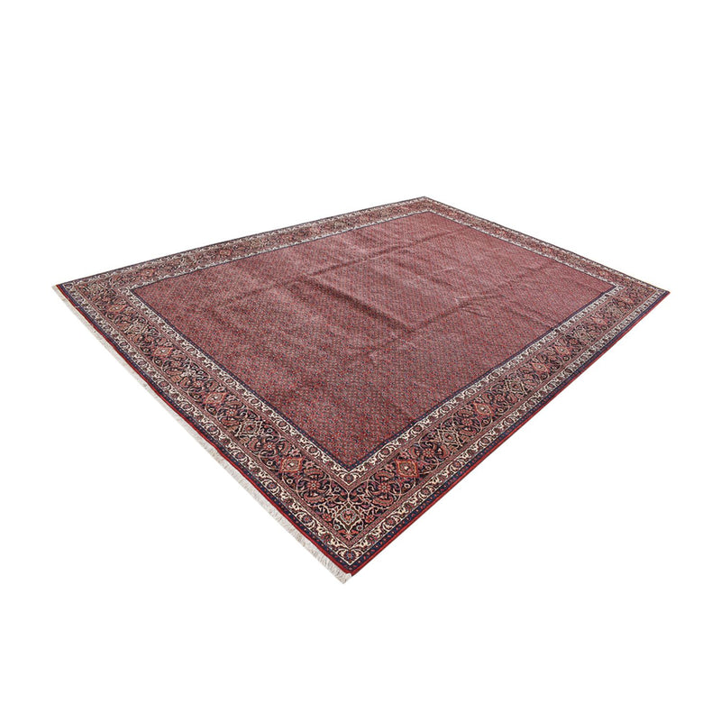 Tapete Persa - Bijar - 490 x 350 cm - bordeaux vermelho