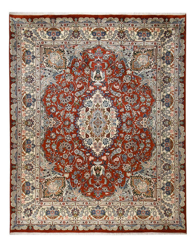 Kashmar Tapete 278x343cm - Tapete persa - vermelho